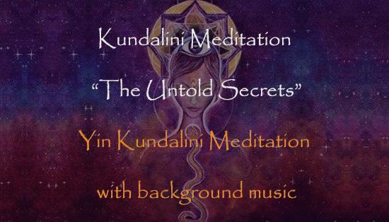 Yin Kundalini Meditation with background music